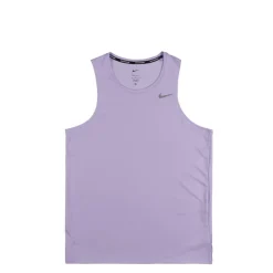 Nike Running|T-Shirts*Dri-Fit Miler Running Tank Top Hydrangeas / Reflective Silver