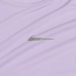 Nike Running|T-Shirts*Dri-FIT Miler UV Running Top Hydrangeas / Reflective Silver