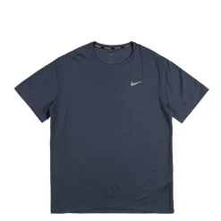 Nike Running|T-Shirts*Dri-FIT Miler UV Running Top Thunder Blue / Reflective Silver