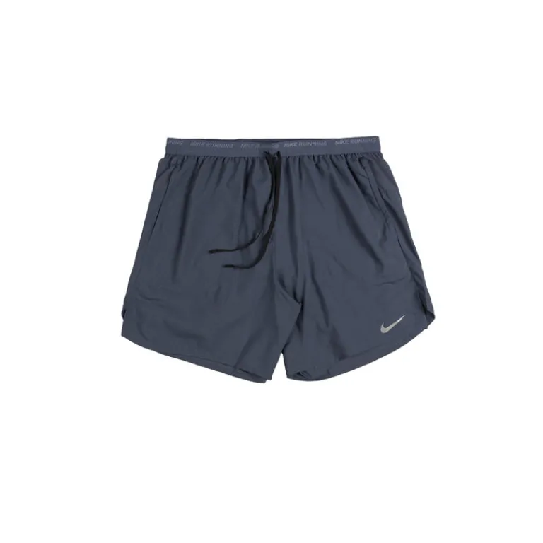 Nike Running|Shorts*Dri-FIT Stride 2-in-1 Running Shorts Thunder Blue / Reflective Silver