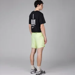 Nike Running|Shorts*Dri-FIT Stride 2-in-1 Running Shorts Barely Volt / Barely Volt / Smoke Grey