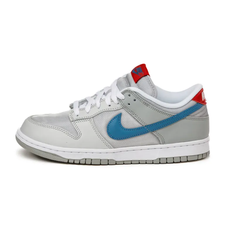 Nike Sneakers En Cuir|Sneakers Blancs*Dunk Low QS *Silver Surfer* Metallic Silver / Aegean Storm