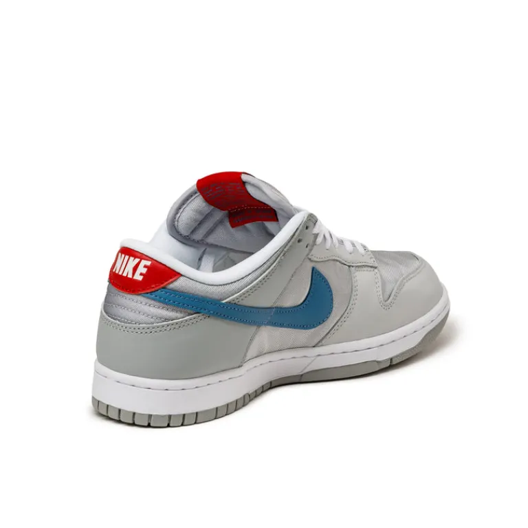 Nike Sneakers En Cuir|Sneakers Blancs*Dunk Low QS *Silver Surfer* Metallic Silver / Aegean Storm