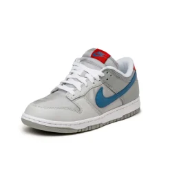 Nike Sneakers En Cuir|Sneakers Blancs*Dunk Low QS *Silver Surfer* Metallic Silver / Aegean Storm