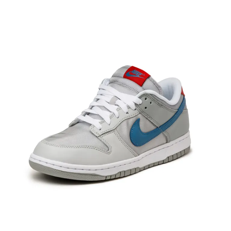 Nike Sneakers En Cuir|Sneakers Blancs*Dunk Low QS *Silver Surfer* Metallic Silver / Aegean Storm