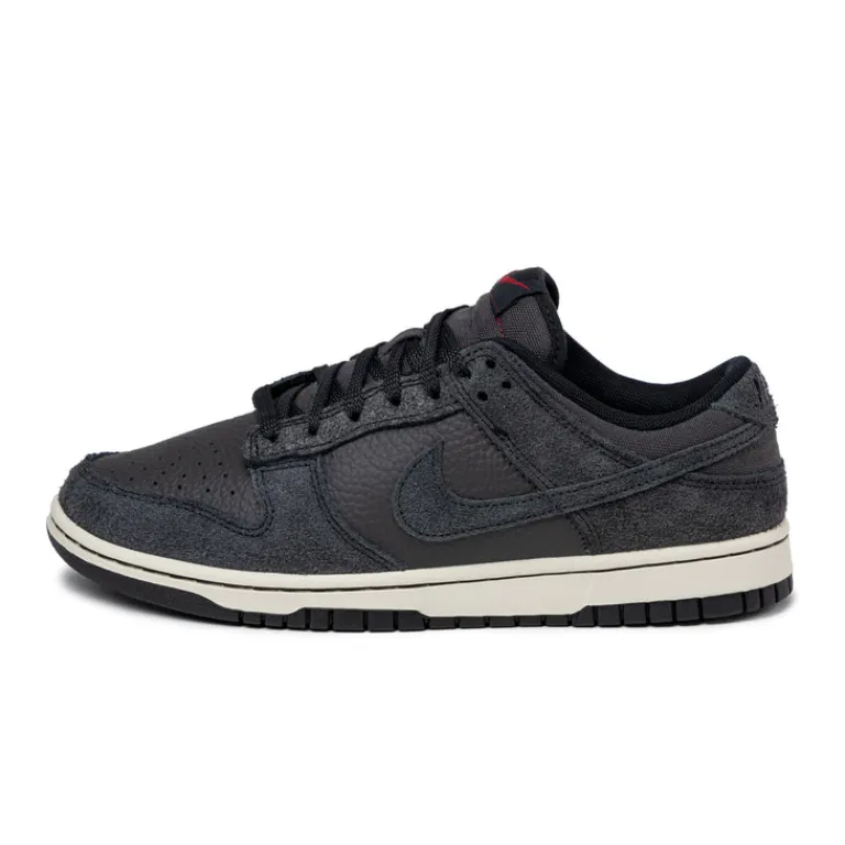 Nike Sneakers En Cuir*Dunk Low Retro PRM Black / Off Noir / Medium Ash / Coconut Milk