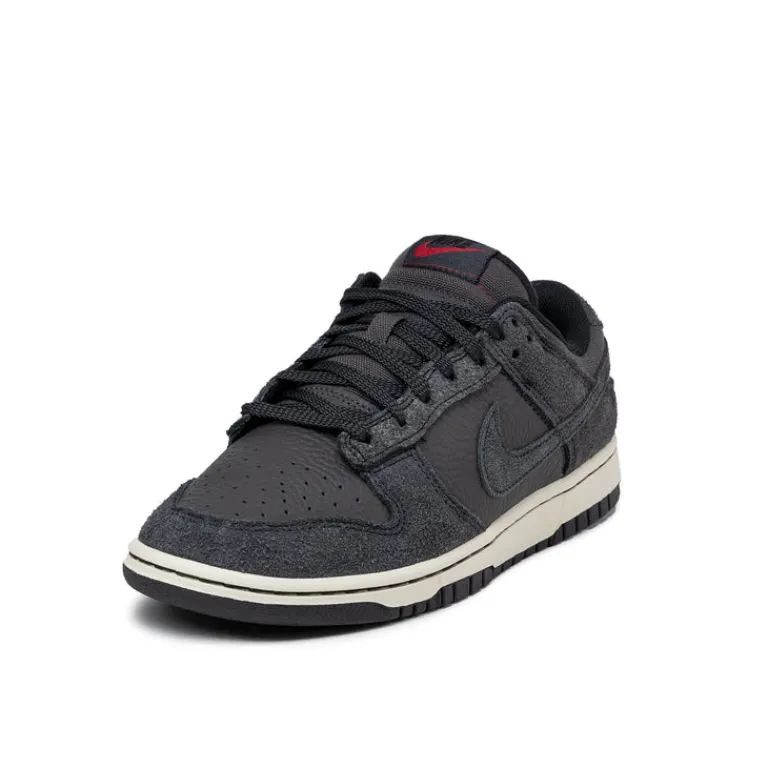 Nike Sneakers En Cuir*Dunk Low Retro PRM Black / Off Noir / Medium Ash / Coconut Milk