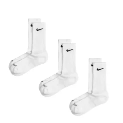 Nike Running|Chaussettes*Everyday Cushioned Crew Socks 3 Pack Plus White / Black
