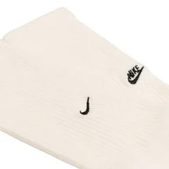 Nike Chaussettes*Everyday Cushioned Crew Socks (2 Pairs) Sail / Black