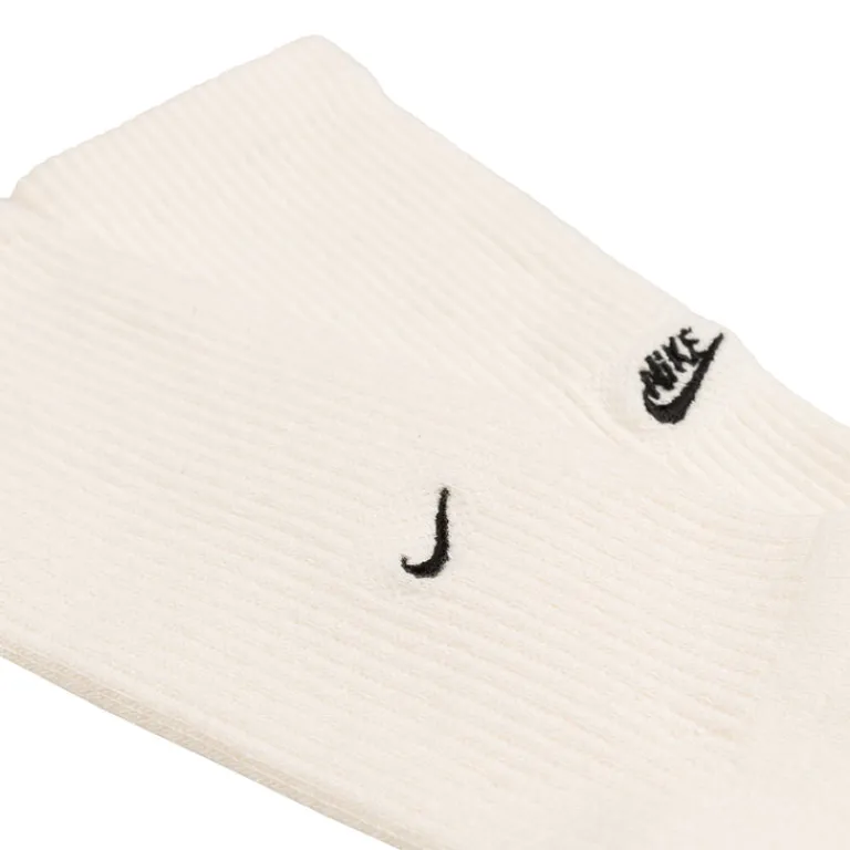 Nike Chaussettes*Everyday Cushioned Crew Socks (2 Pairs) Sail / Black