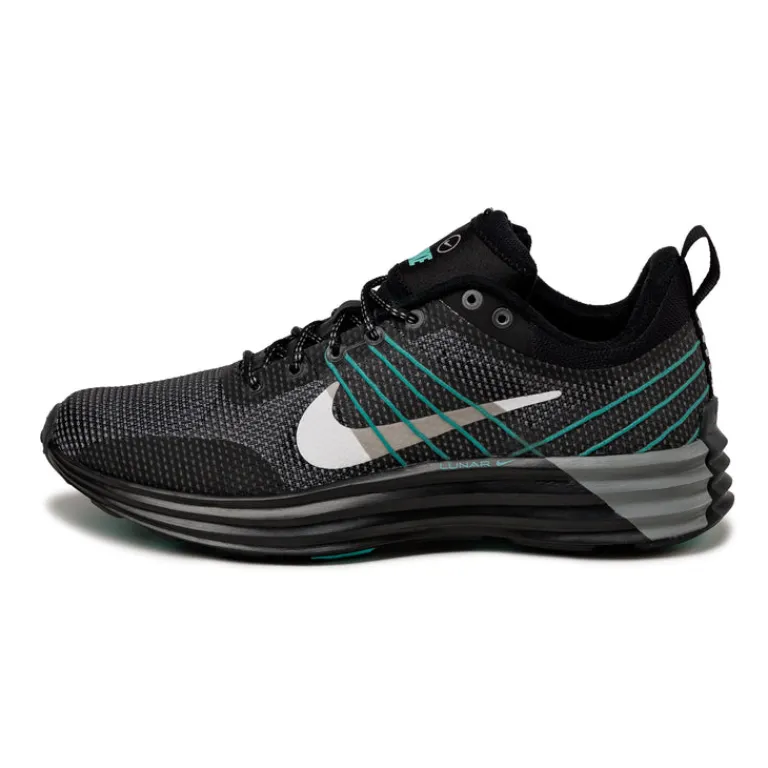 Nike Sneakers Végétaliens|Chaussures De Running Retro*Lunar Roam PRM Black / Cool Grey / Aurora Green / Photon Dust