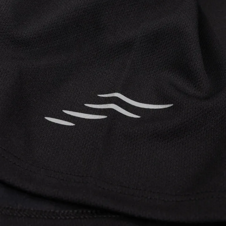 Nike Running|T-Shirts*Miler Flash Dri-FIT UV Short-Sleeve Running Top Black / Reflective Silver