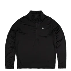 Nike Running|T-Shirts*Pacer Dri-Fit 1/2-Zip Running Top Black / Reflective Silver