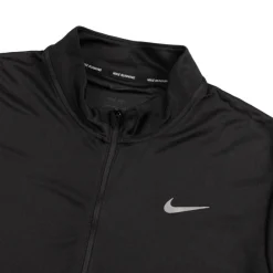 Nike Running|T-Shirts*Pacer Dri-Fit 1/2-Zip Running Top Black / Reflective Silver