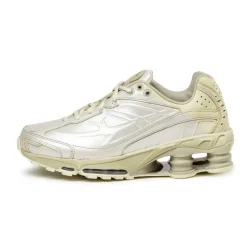 Nike Sneakers En Cuir|Chaussures De Running Retro*Shox Ride 2 PRM Metallic Silver / Light Khaki / Desert Khaki / Khaki