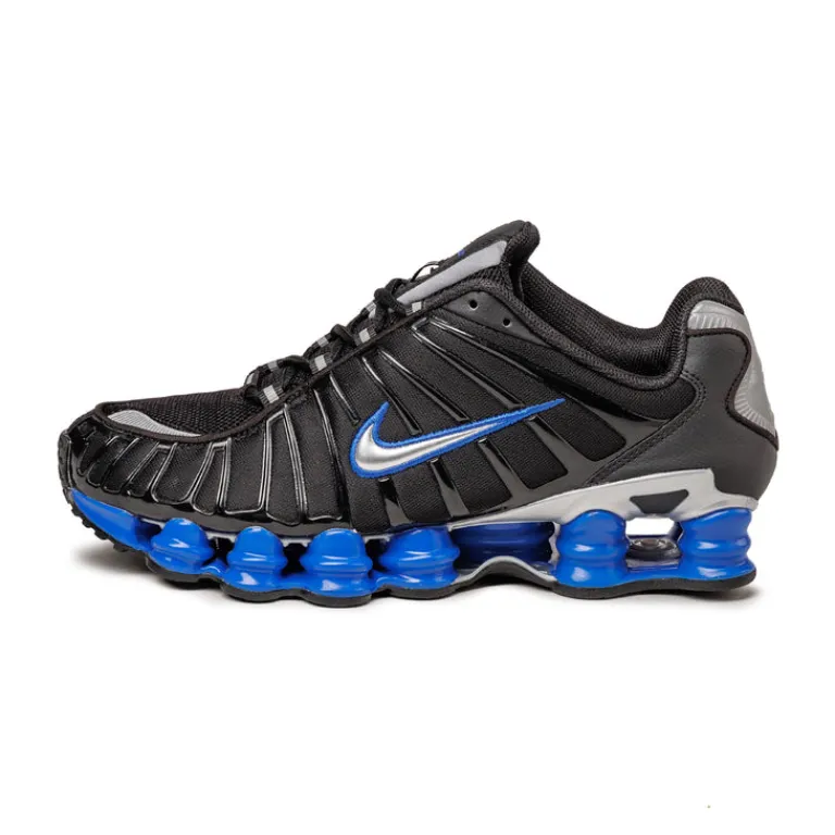 Nike Sneakers Végétaliens|Chaussures De Running Retro*Shox TL Black / Metallic Silver / Raver Blue