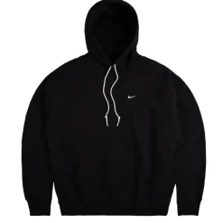 Nike Sweats À Capuche*Solo Swoosh Hoodie Black / White