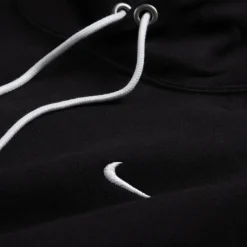 Nike Sweats À Capuche*Solo Swoosh Hoodie Black / White