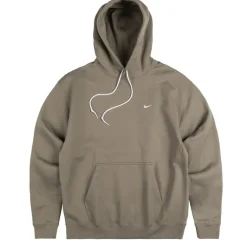 Nike Sweats À Capuche*Solo Swoosh Hoodie Light Arny / White