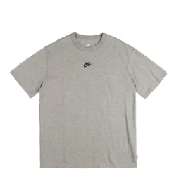 Nike T-Shirts*Sportswear Premium Essentials T-Shirt Dark Grey Heather / Matte Silver / Black