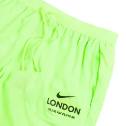 Nike Running|Shorts*Stride Dri-FIT- 5" Brief-Lined Running Shorts Lime Blast