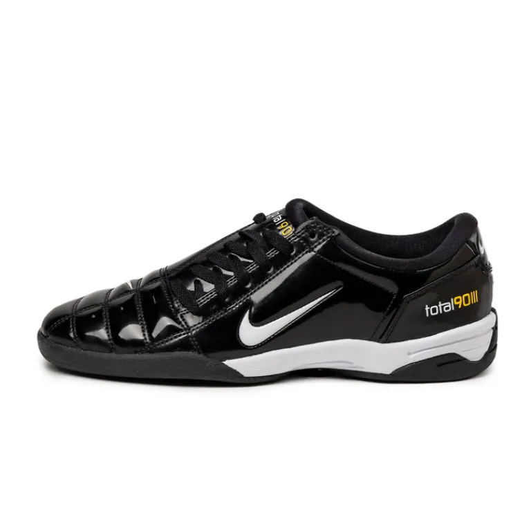 Nike Sneakers En Cuir*T90 SP Black / White / Metallic Silver