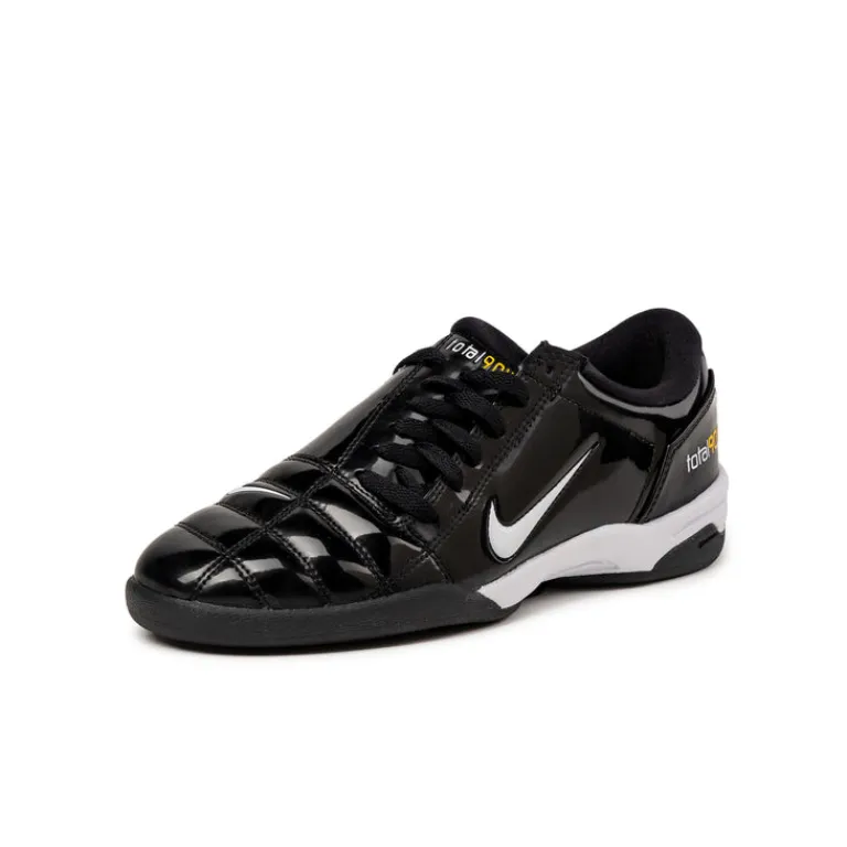 Nike Sneakers En Cuir*T90 SP Black / White / Metallic Silver