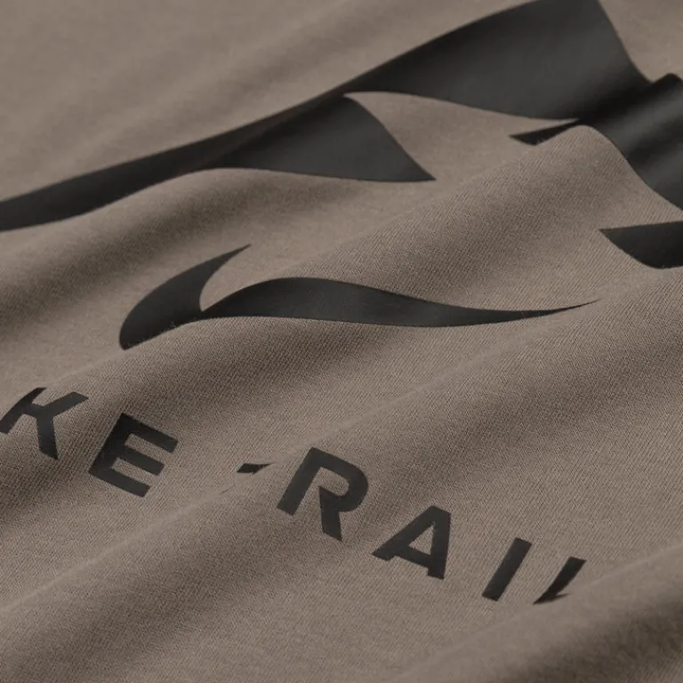 Nike T-Shirts*Trail Running T-Shirt Cave Stone / Black
