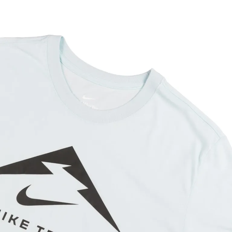 Nike T-Shirts*Trail Running T-Shirt Football Grey / Black