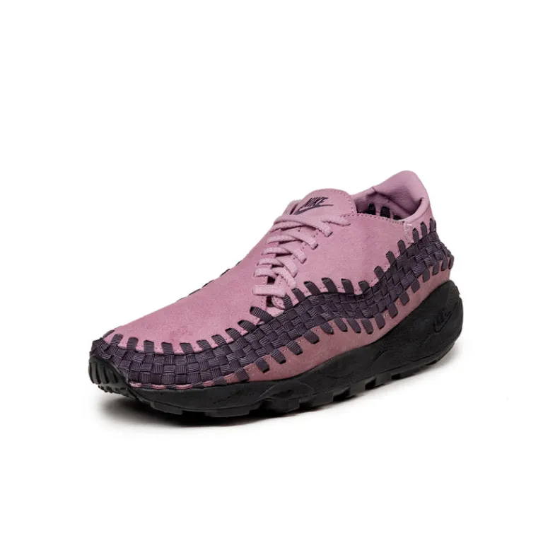 Nike Sneakers En Cuir*Wmns Air Footscape Woven Beyond Pink / Dark Raisin / Plum Dust / Black