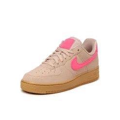 Nike Sneakers En Cuir*Wmns Air Force 1 '07 Particle Beige / Hyper Pink