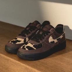 Nike Sneakers En Cuir*Wmns Air Force 1 '07 Baroque Brown / Baroque Brown / Sail / Black
