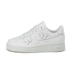 Nike Sneakers En Cuir|Sneakers Blancs*Wmns Air Force 1 ’07 White / White / Black