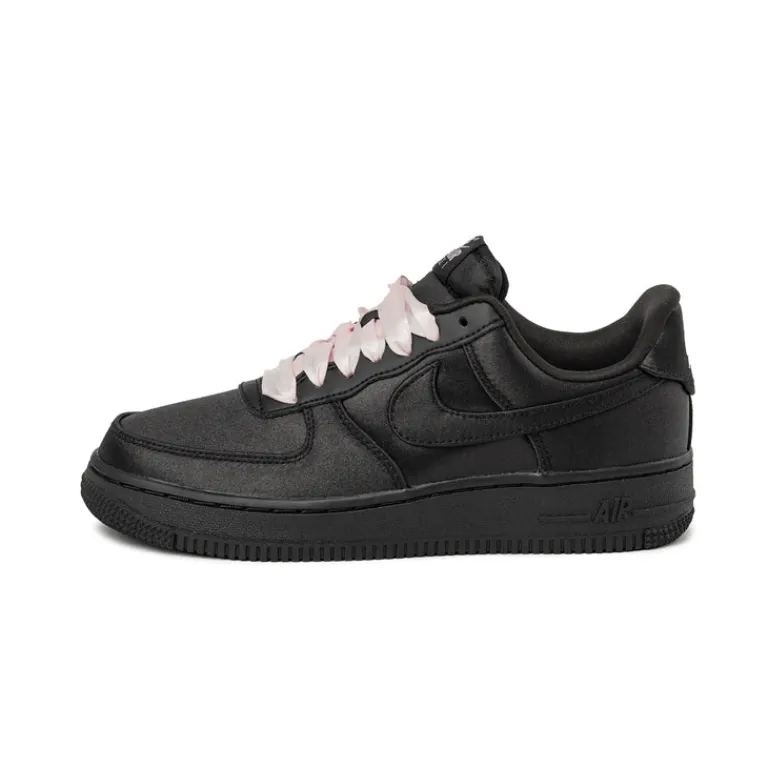 Nike Sneakers Végétaliens*Wmns Air Force 1 ’07 LV8 Black / Black / Pink Ice