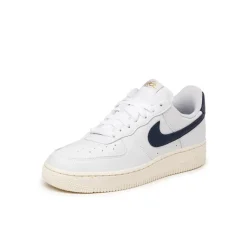Nike Sneakers En Cuir|Sneakers Blancs*Wmns Air Force 1 '07 *Next Nature* White / Obsidian / Pale Ivory / Metallic Gold