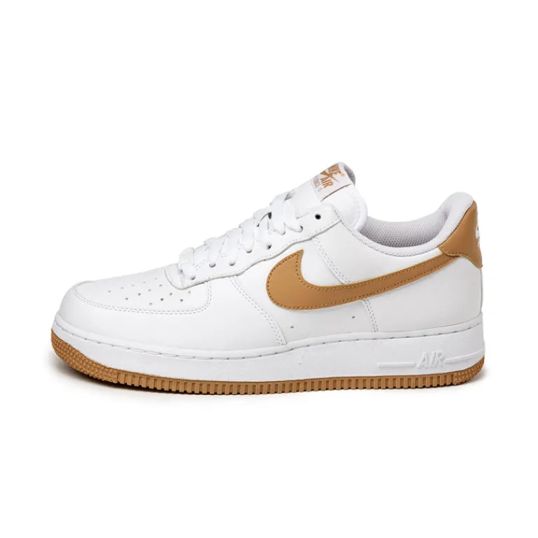 Nike Sneakers En Cuir|Sneakers Blancs*Wmns Air Force 1 '07 *Next Nature* White / Flax