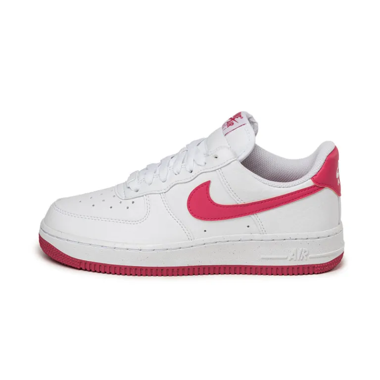 Nike Sneakers En Cuir|Sneakers Blancs*Wmns Air Force 1 '07 *Next Nature* White / Aster Pink