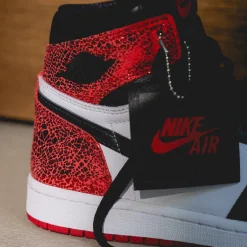 Jordan Sneakers Montantes|Sneakers En Cuir*Nike Wmns Air 1 Retro High OG *Varsity Red* Varsity Red / Black / White