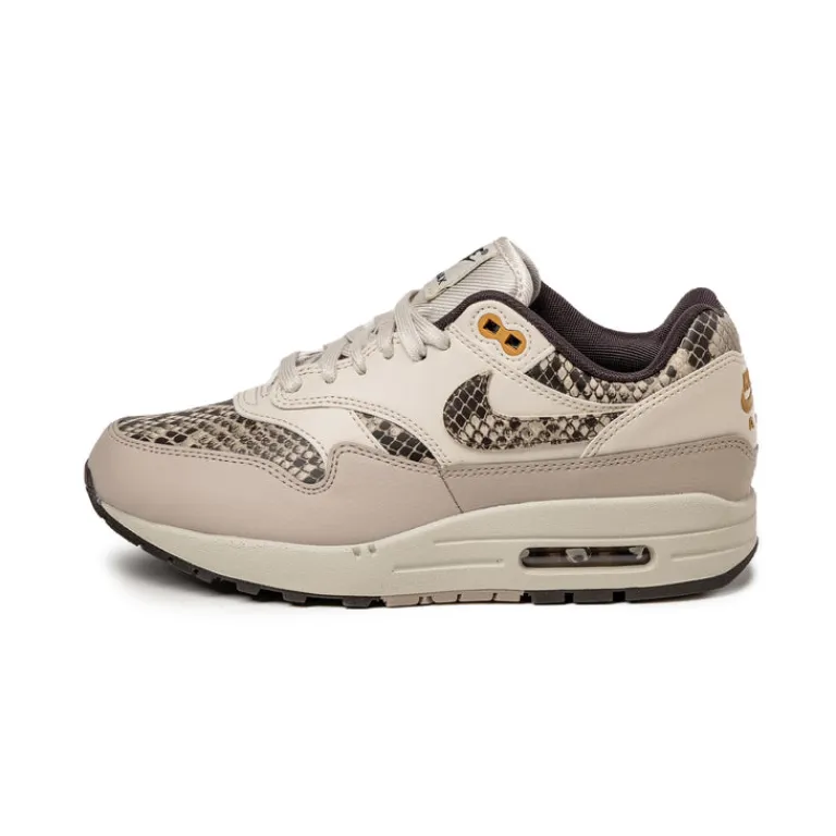 Nike Sneakers En Cuir|Chaussures De Running Retro*Wmns Air Max 1 '87 Light Orewood Brown / Multicolor / Malt