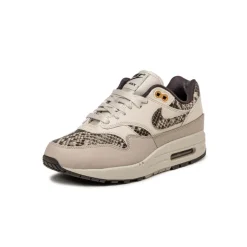 Nike Sneakers En Cuir|Chaussures De Running Retro*Wmns Air Max 1 '87 Light Orewood Brown / Multicolor / Malt