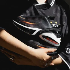 Nike Sneakers Végétaliens*Wmns Air Max Craze Black / Bright Citrus / White / Platinum Tint