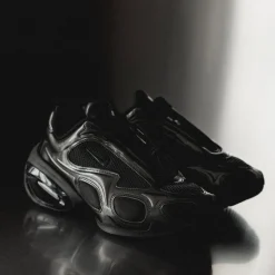 Nike Sneakers Végétaliens|Chaussures De Running Retro*Wmns Air Max Muse Black / Black / Metallic Silver