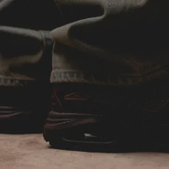 Nike Sneakers En Cuir|Chaussures De Running Retro*Wmns Air Max SNDR Burgundy Crush / Baltic Blue / Baroque Brown