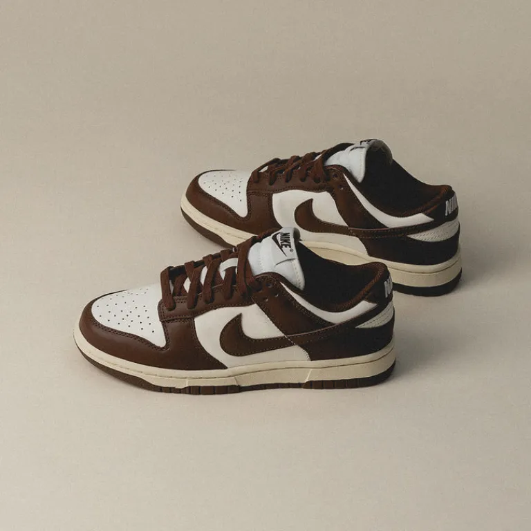 Nike Sneakers En Cuir*Wmns Dunk Low Sail / Cacao Wow / Coconut Milk