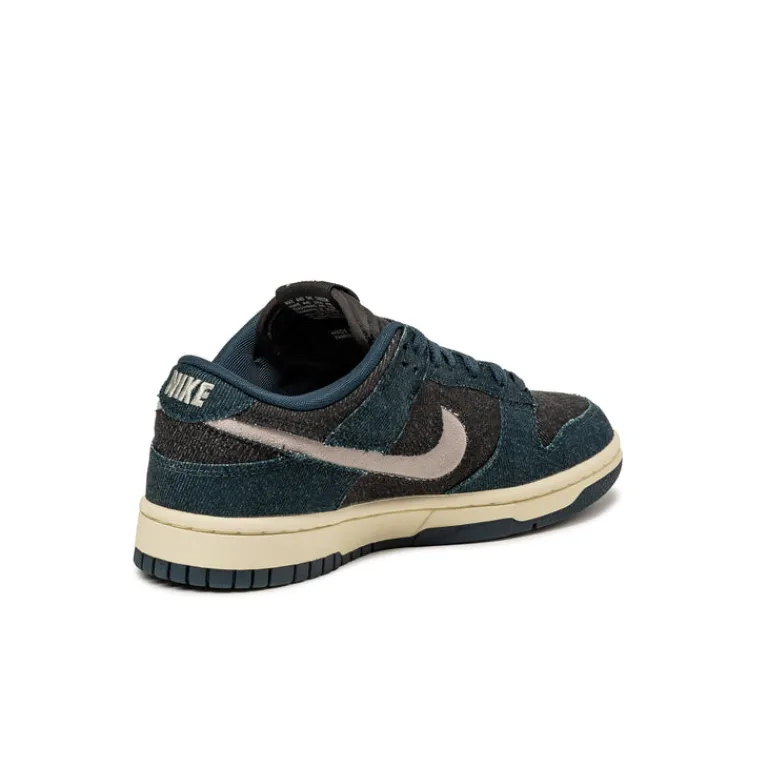 Nike Sneakers Végétaliens*Wmns Dunk Low *Denim* Armory Navy / College Grey / Black
