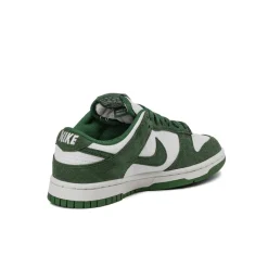 Nike Sneakers En Cuir|Sneakers Blancs*Wmns Dunk Low *Mini Swoosh* Summit White / George Green / Sail