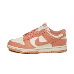Nike Sneakers En Cuir*Wmns Dunk Low *Next Nature* Soft Pearl / Apricot Agate / White
