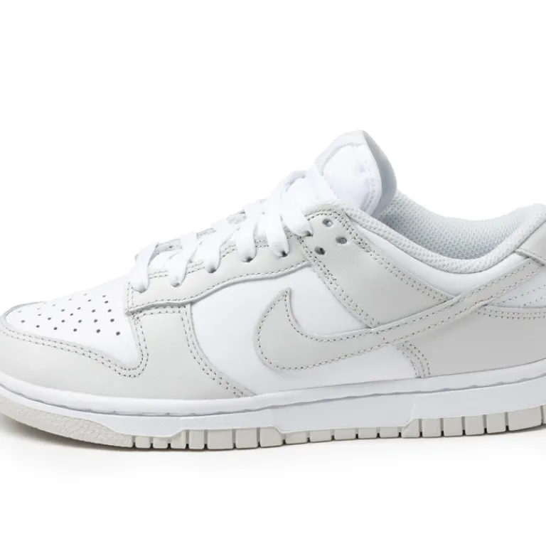 Nike Sneakers En Cuir|Sneakers Blancs*Wmns Dunk Low *Photon Dust* White / Photon Dust / White