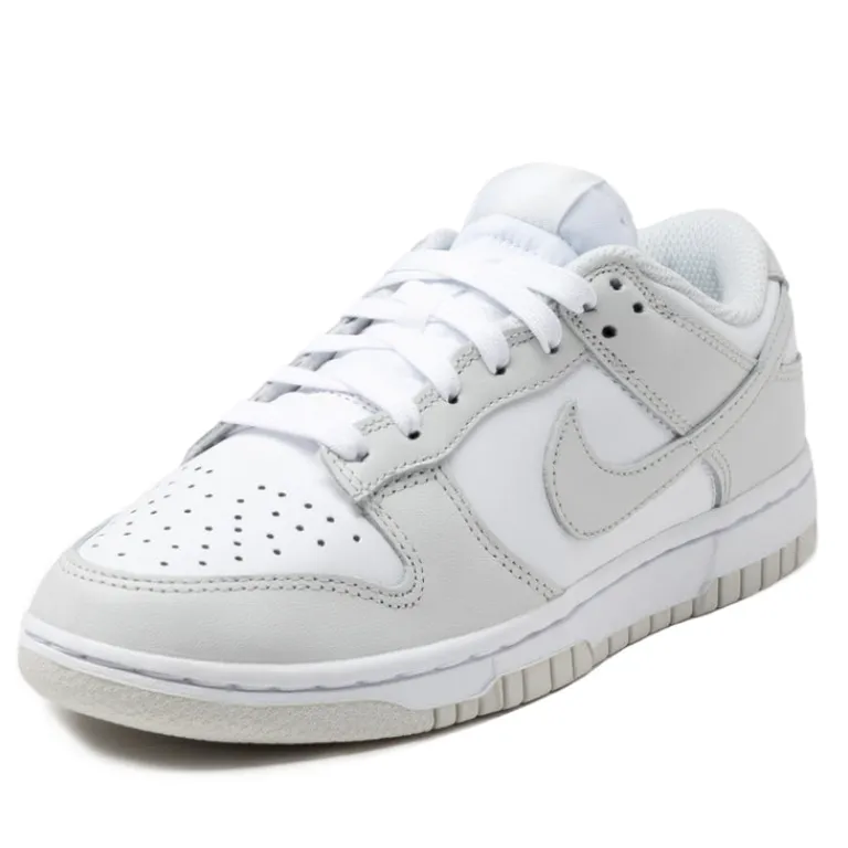 Nike Sneakers En Cuir|Sneakers Blancs*Wmns Dunk Low *Photon Dust* White / Photon Dust / White
