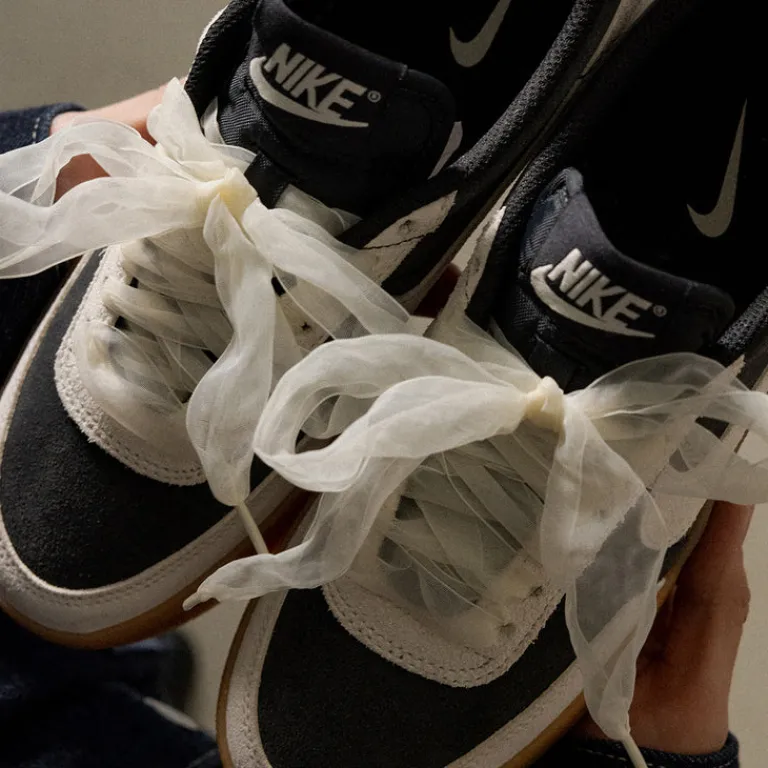Nike Sneakers En Cuir|Baskets Décontractées Terrace*Wmns Killshot 2 Off Noir / Sail / Gum Yellow
